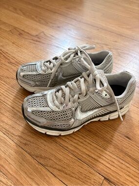 Nike Silver Athletic Sneakers